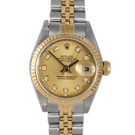 pre owned rolex two tone|two tone Rolex women's.